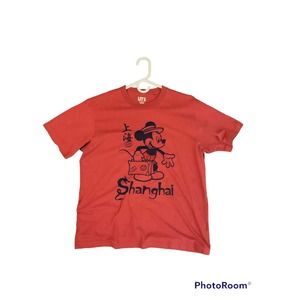 Uniqlo X Disney Mickey Shanghai Graphic T-Shirt Small